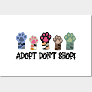 Animal Rescue | Adopt Don't Shop! Posters and Art